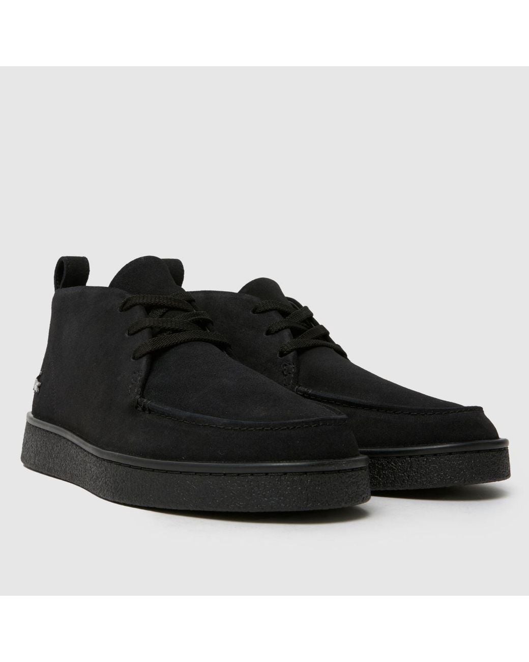 Lacoste Black Baseshot Chukka Boots for men