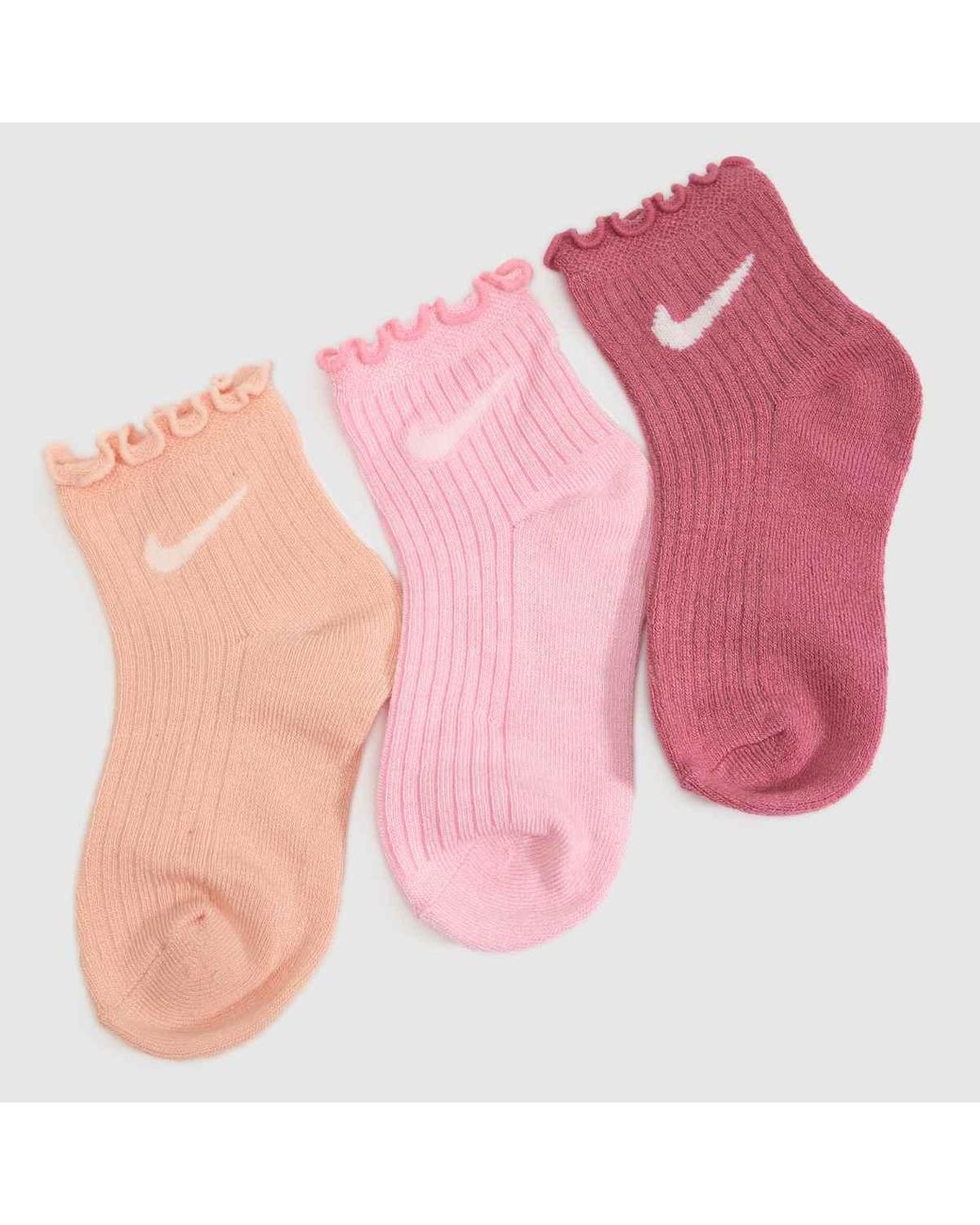Nike Purple Kids Lettuce Ankle Sock