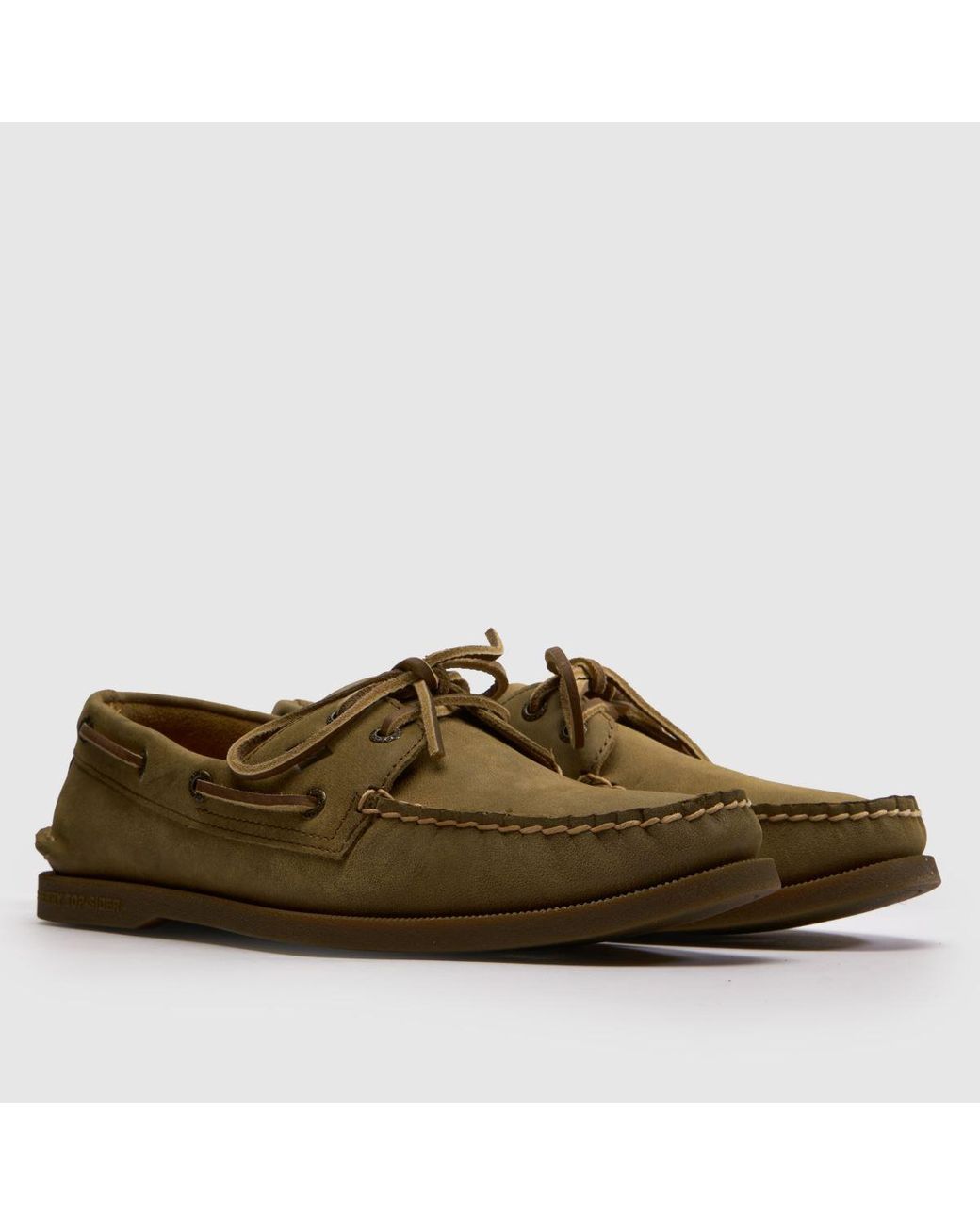 Sperry Top-Sider Brown 2 Eye Boat Shoes for men