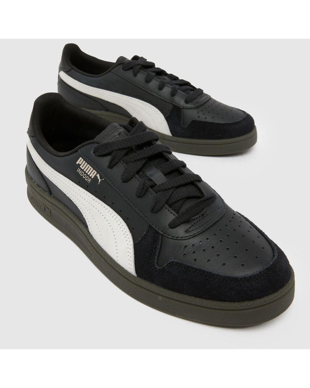 PUMA Black Indoor Trainers for men