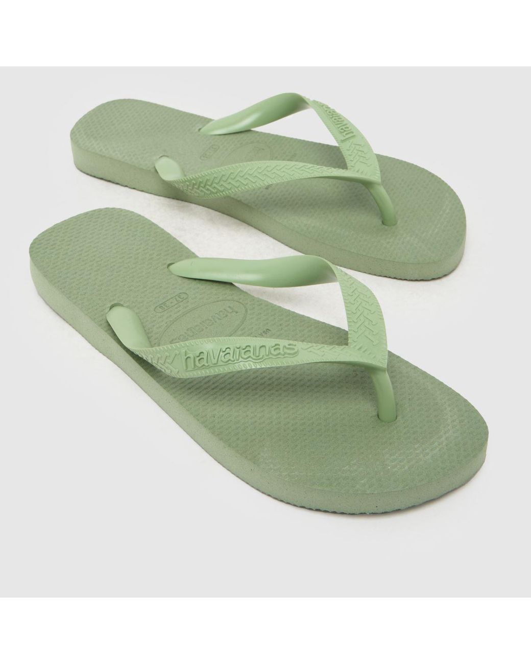 Havaianas Green Top Senses Flip Sandals