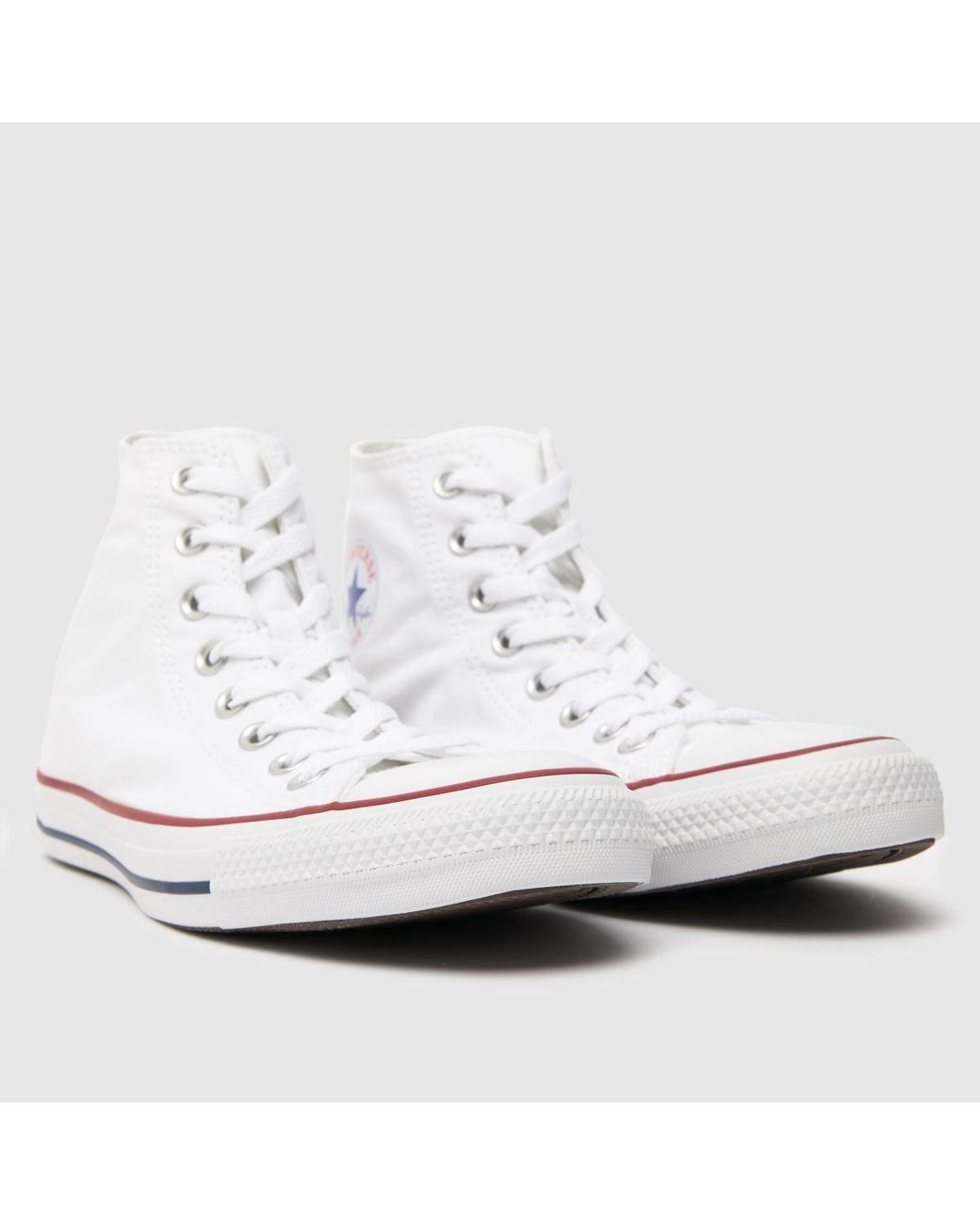 Converse White All Star Hi Trainers for men