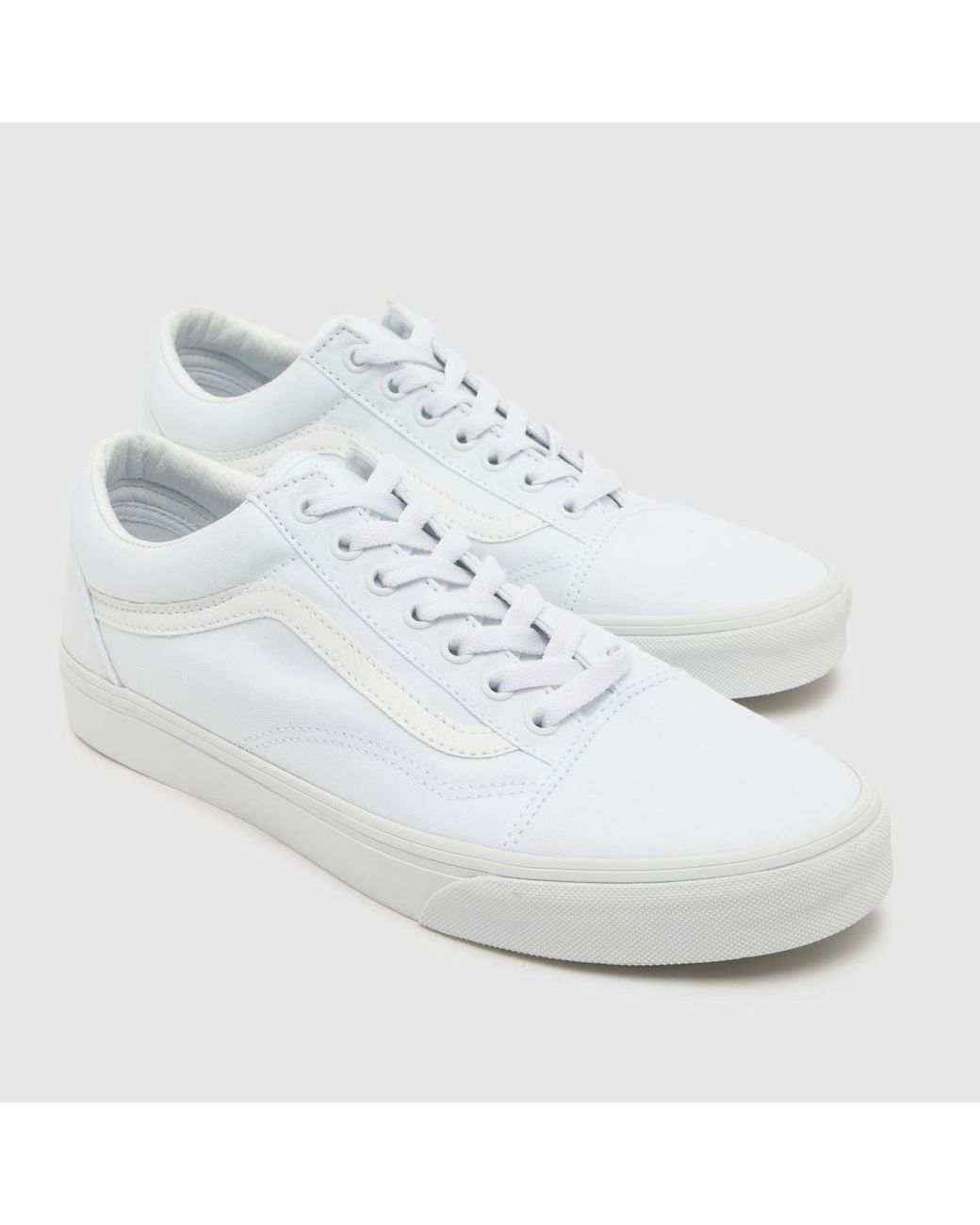 Vans White Old Skool Trainers for men
