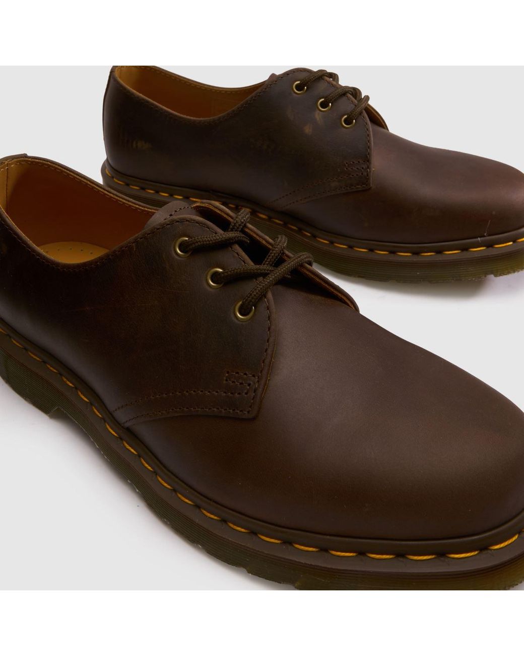 Dr. Martens Brown 1461 Flats