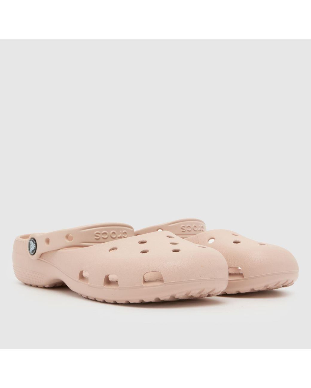 CROCSTM Pink Classic Ballet Sandals