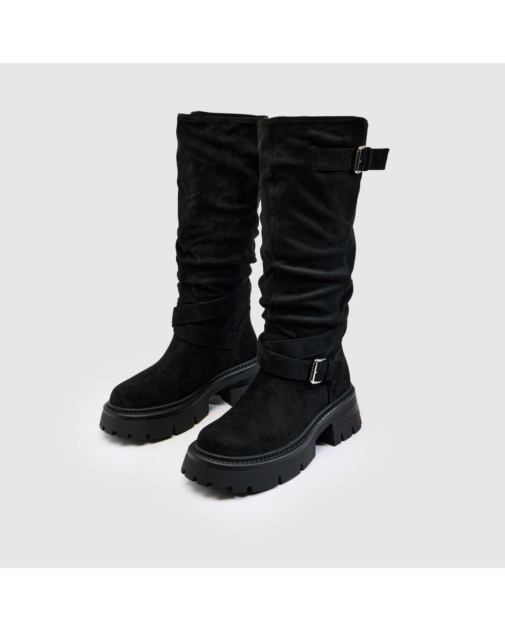 SIMMI Black Paulo Knee Boots