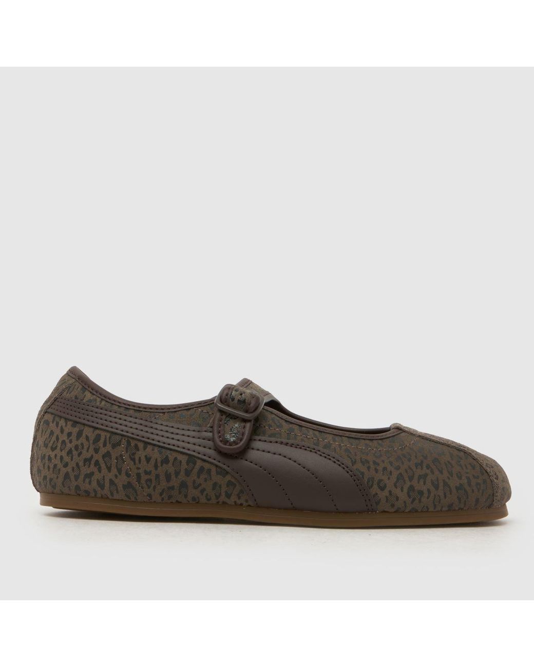 PUMA Brown Tacklette Trainers