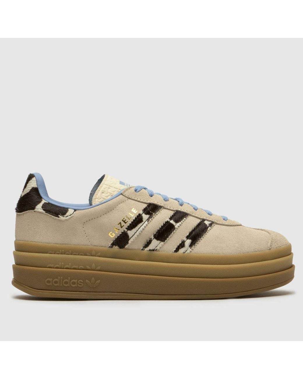 Adidas Brown Gazelle Bold Trainers