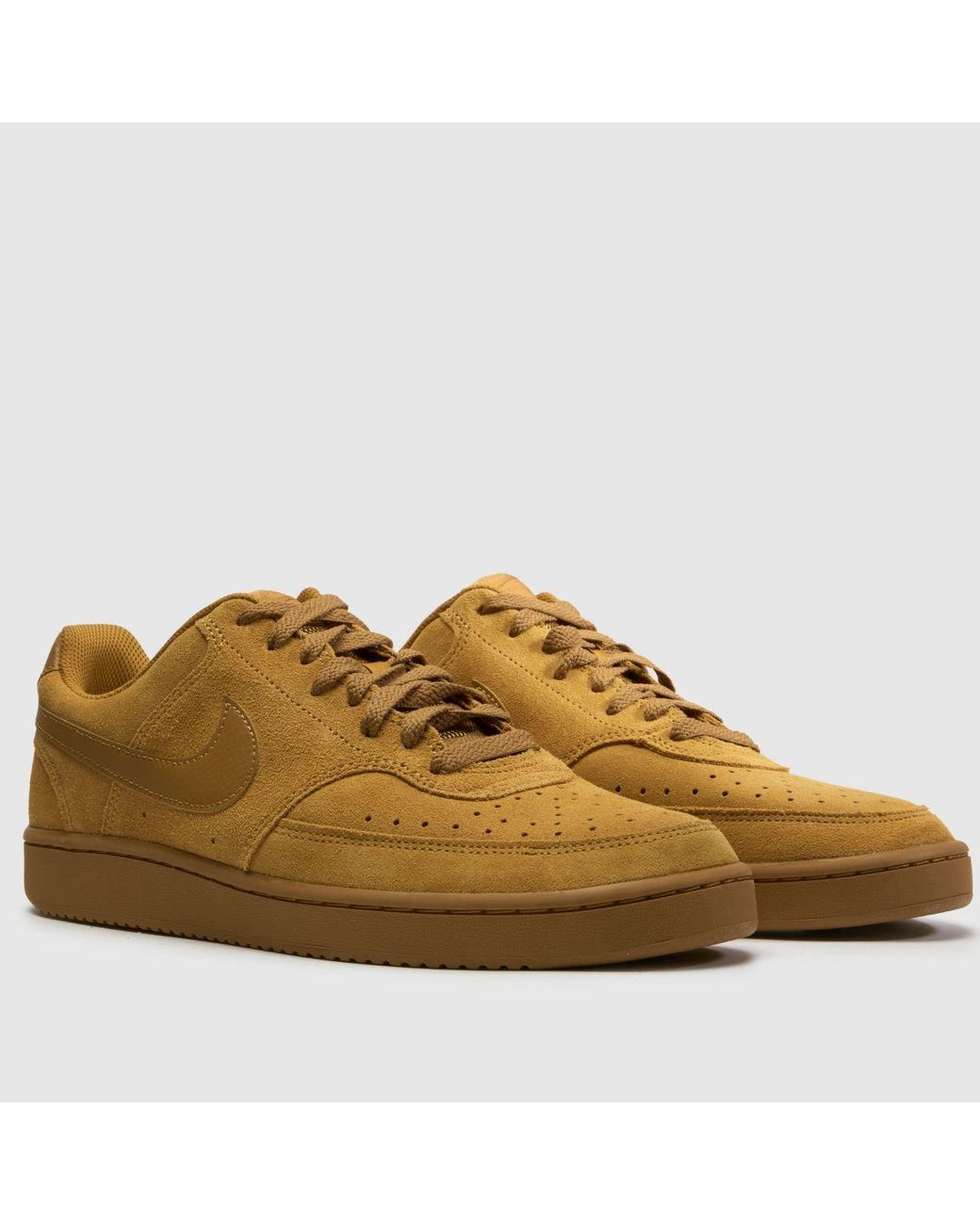 Nike Brown Court Vision Trainers for men