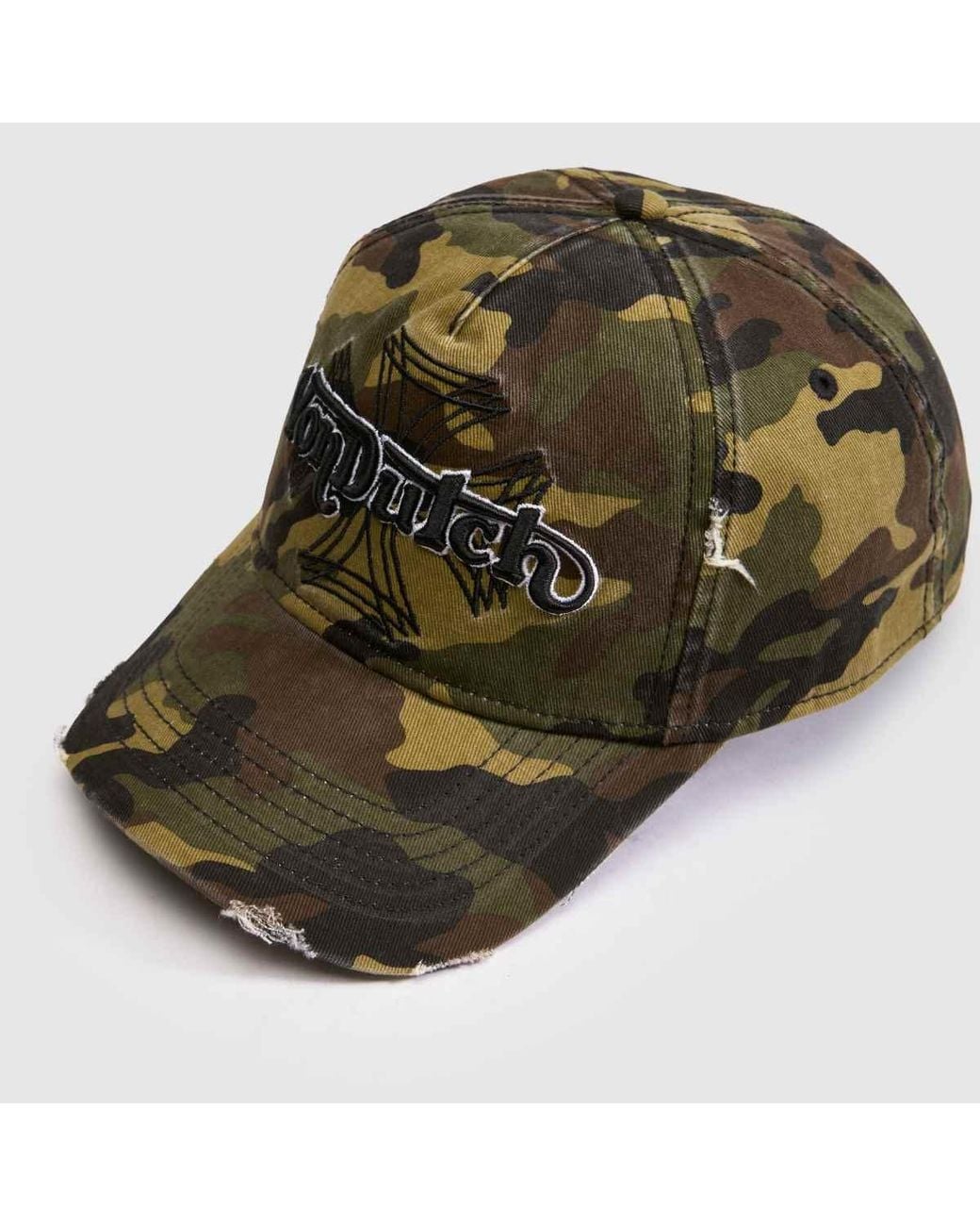 Von Dutch Green Camo Trucker Cap