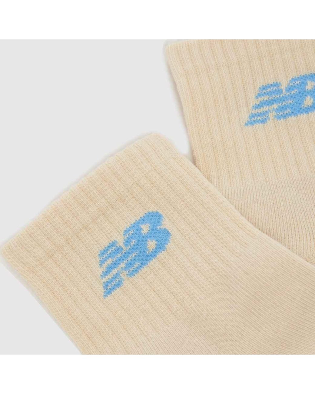 New Balance White Everyday Ankle Socks 3 Pack