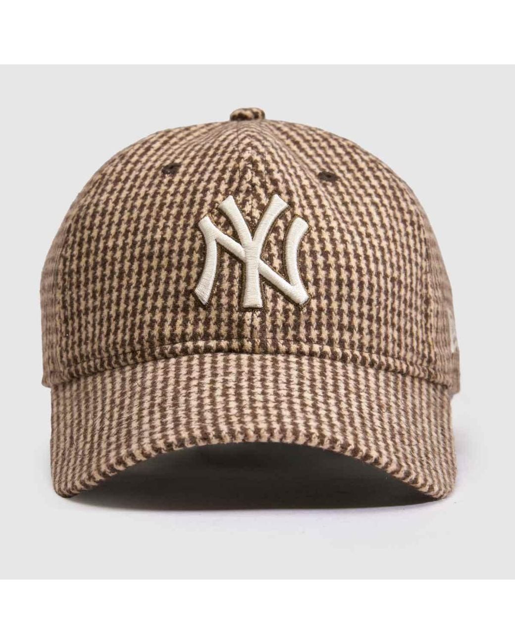 KTZ Brown 9Twenty Houndstooth Cap