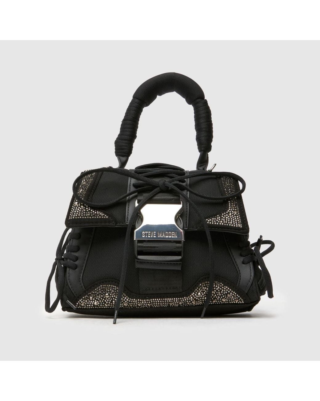 Steve Madden Bgiada Crossbody Bag - Pebbled Faux Leather, Gold Hardware, Adjustable Strap, Multiple Pockets