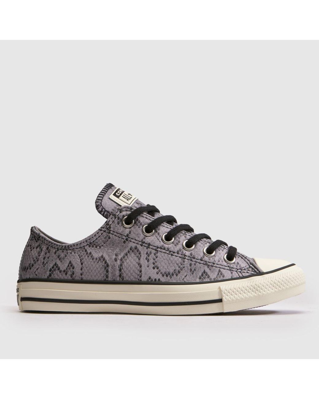 Converse Gray All Star Ox Trainers
