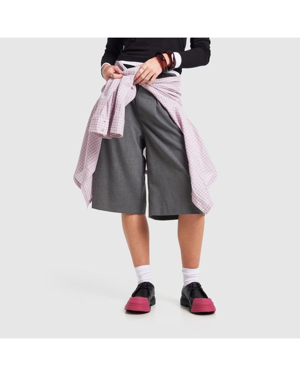 Camper Black Junction Toe Cap Flats