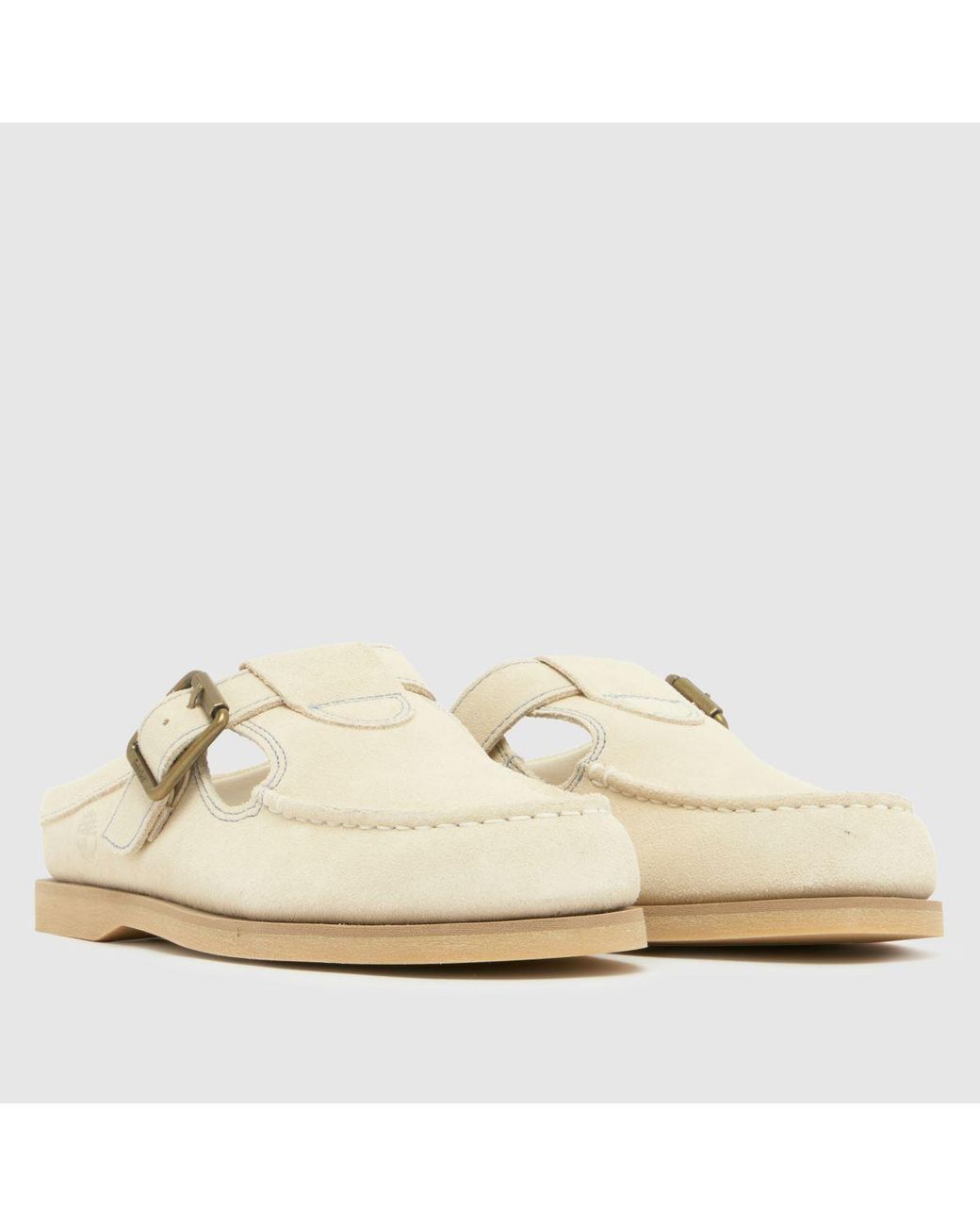 Timberland Natural Classic Boat Mule Sandals