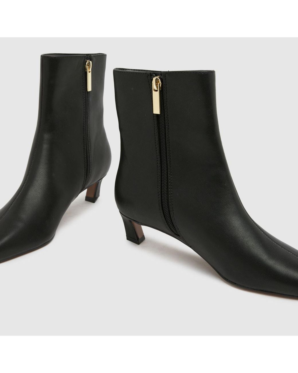 Schuh Black Bexley Kitten Boots