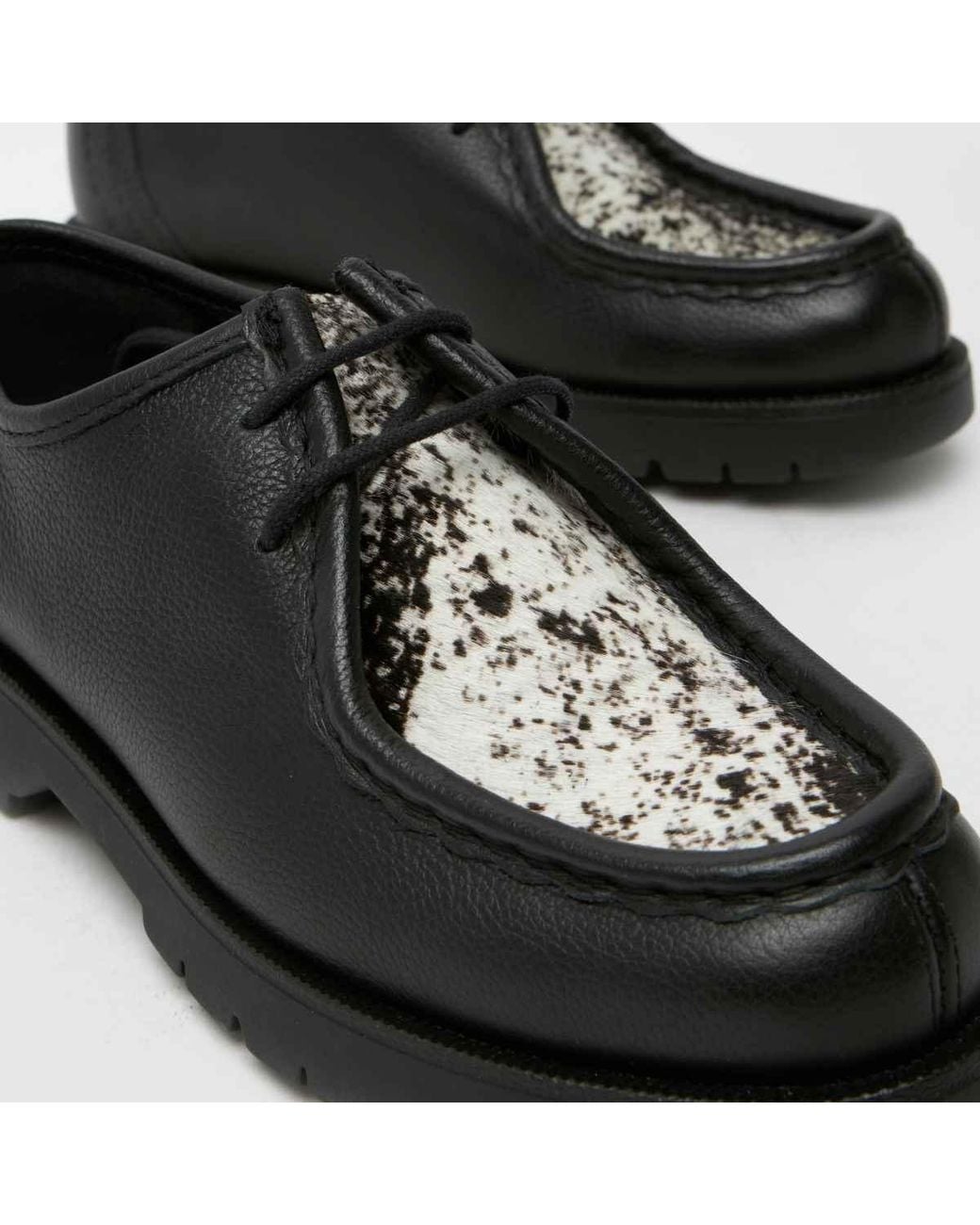 Kleman Black Padrini Derby Flats