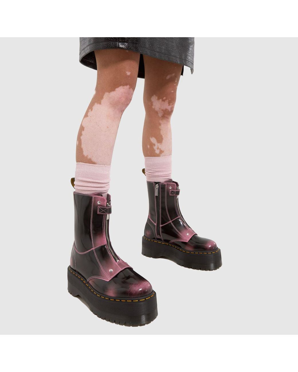 Dr. Martens Jetta Hi Max Boots In in Black | Lyst UK