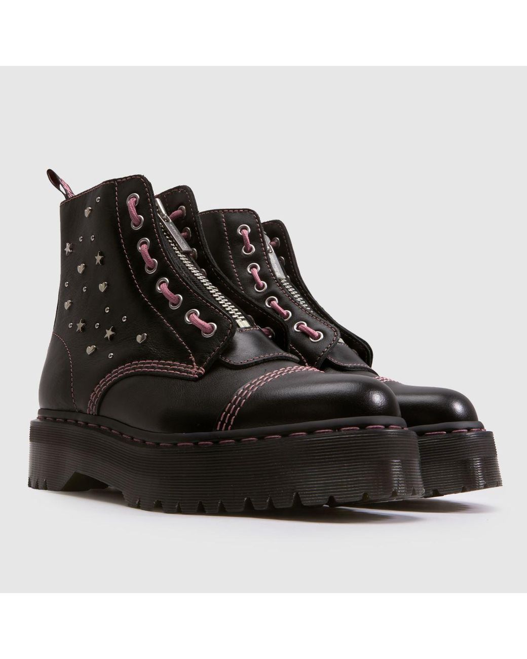 Dr. Martens Black Dr Martens Sinclair Zip Boots