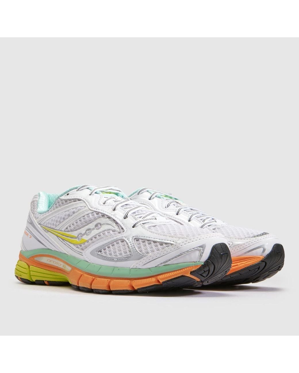 Saucony White Guide 7 Trainers