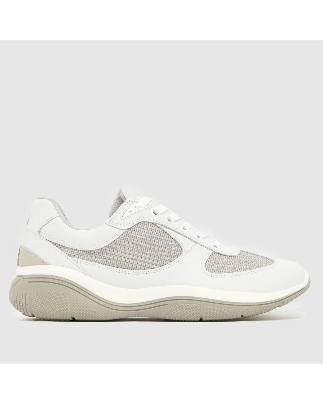 Steve Madden White Prevale Trainers for men