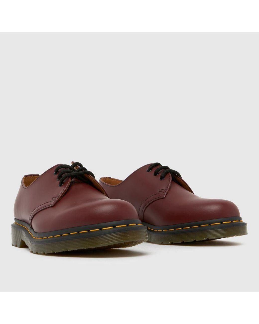 Dr. Martens Brown Dr Martens 1461 Flats