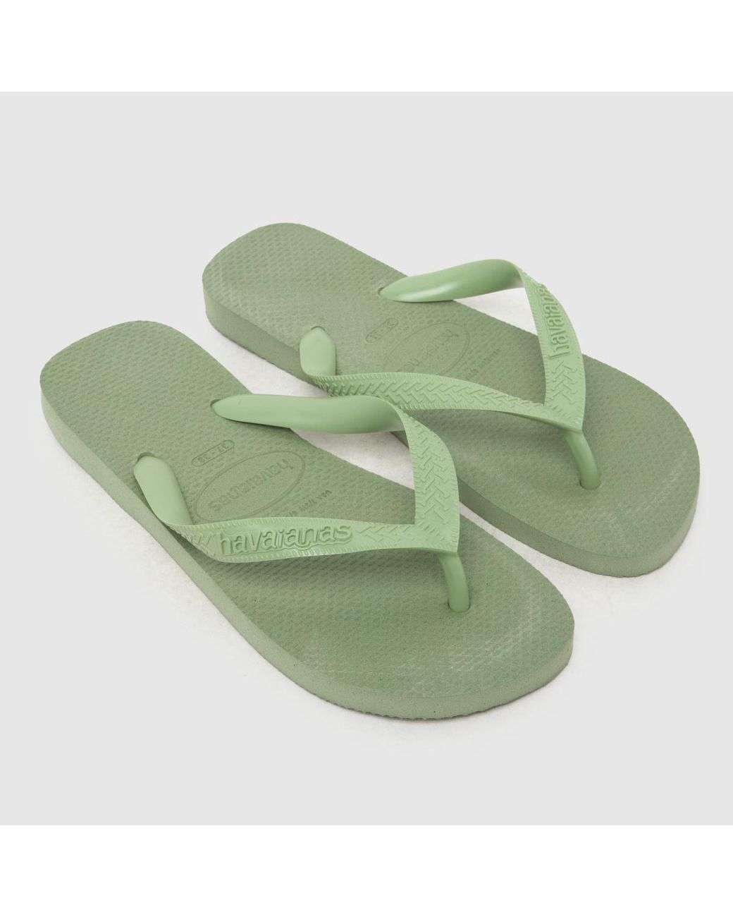 Havaianas Green Top Senses Flip Sandals