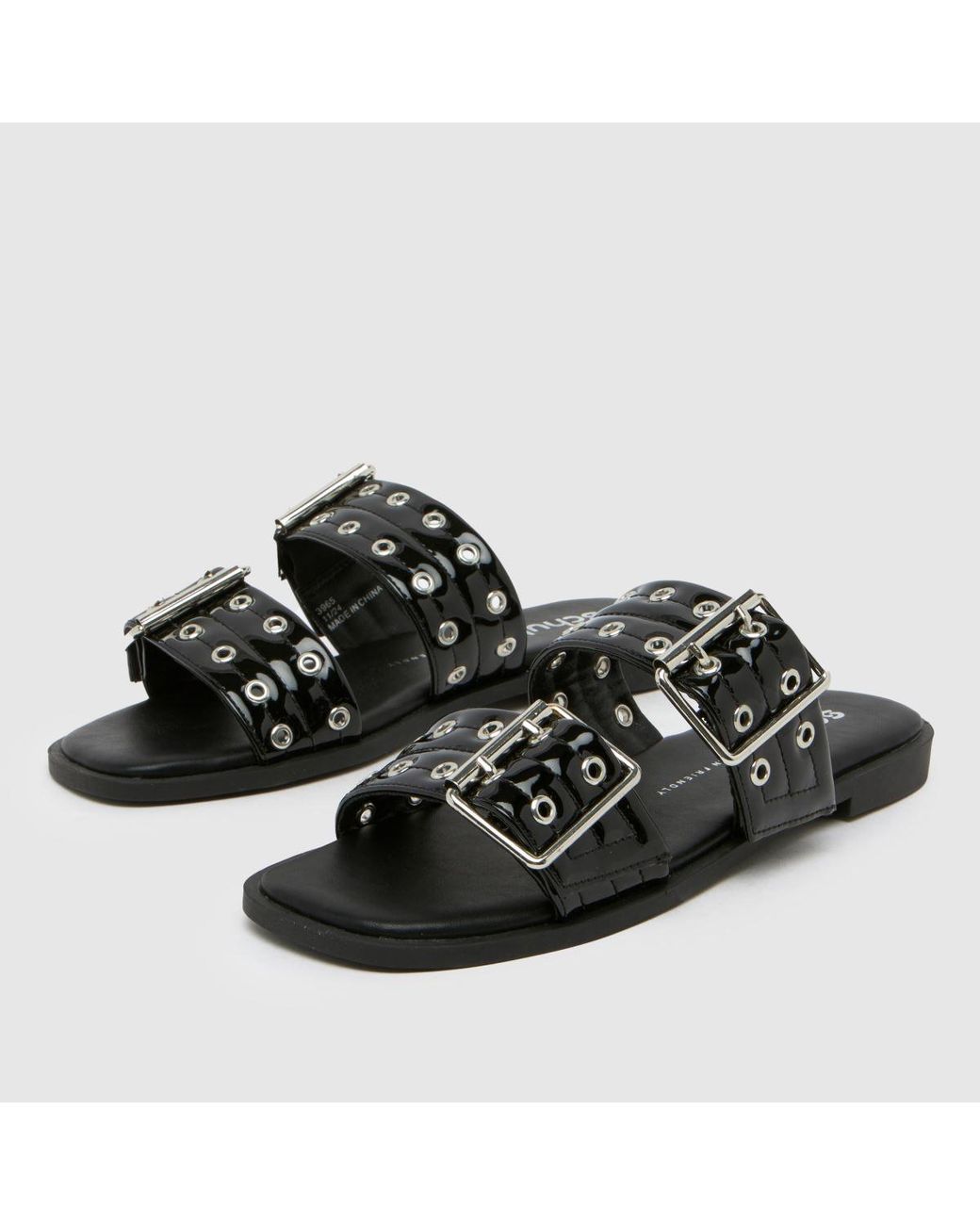 Schuh Black Tenika Mule Sandals