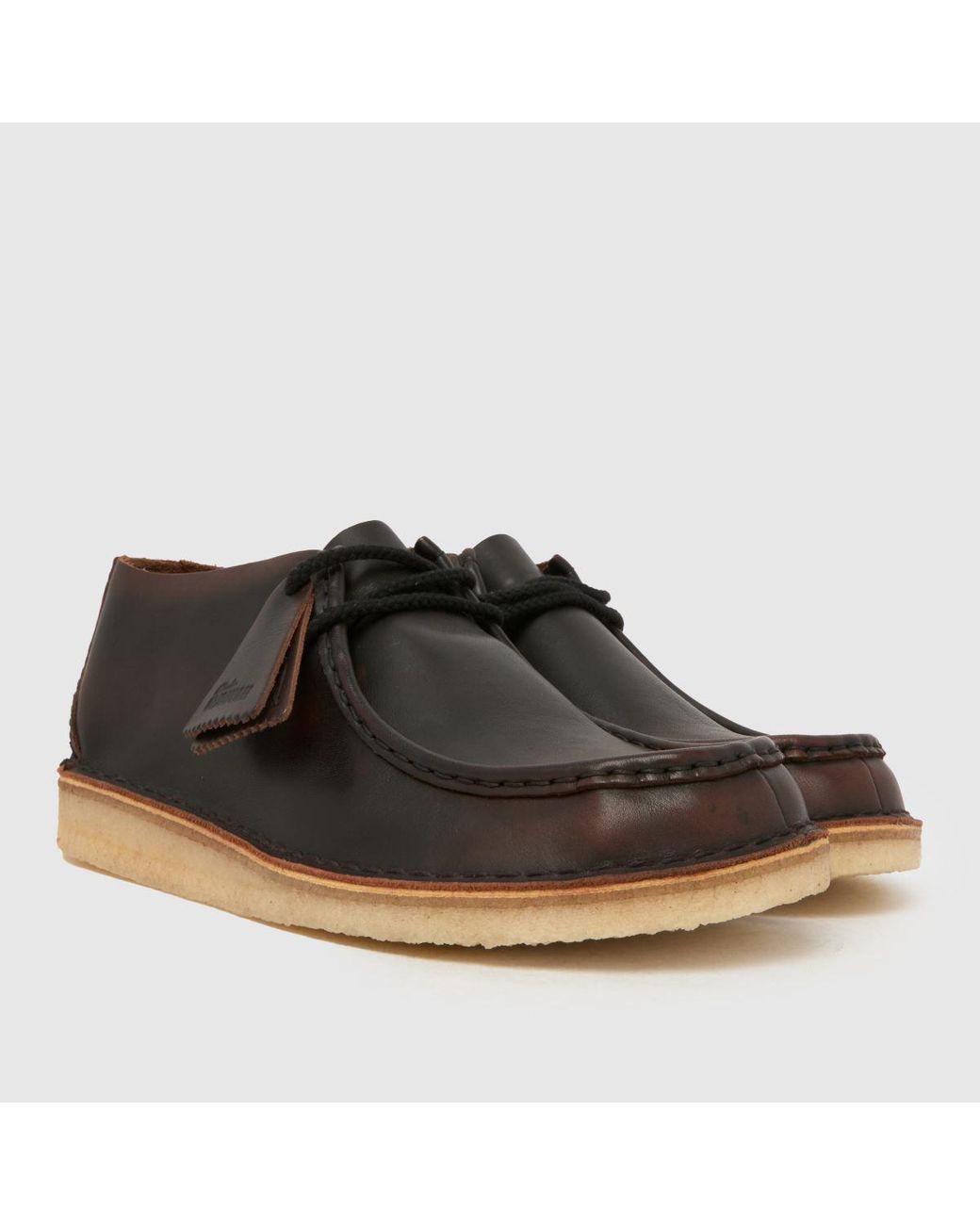 Clarks Brown Desert Nomad Shoes for men