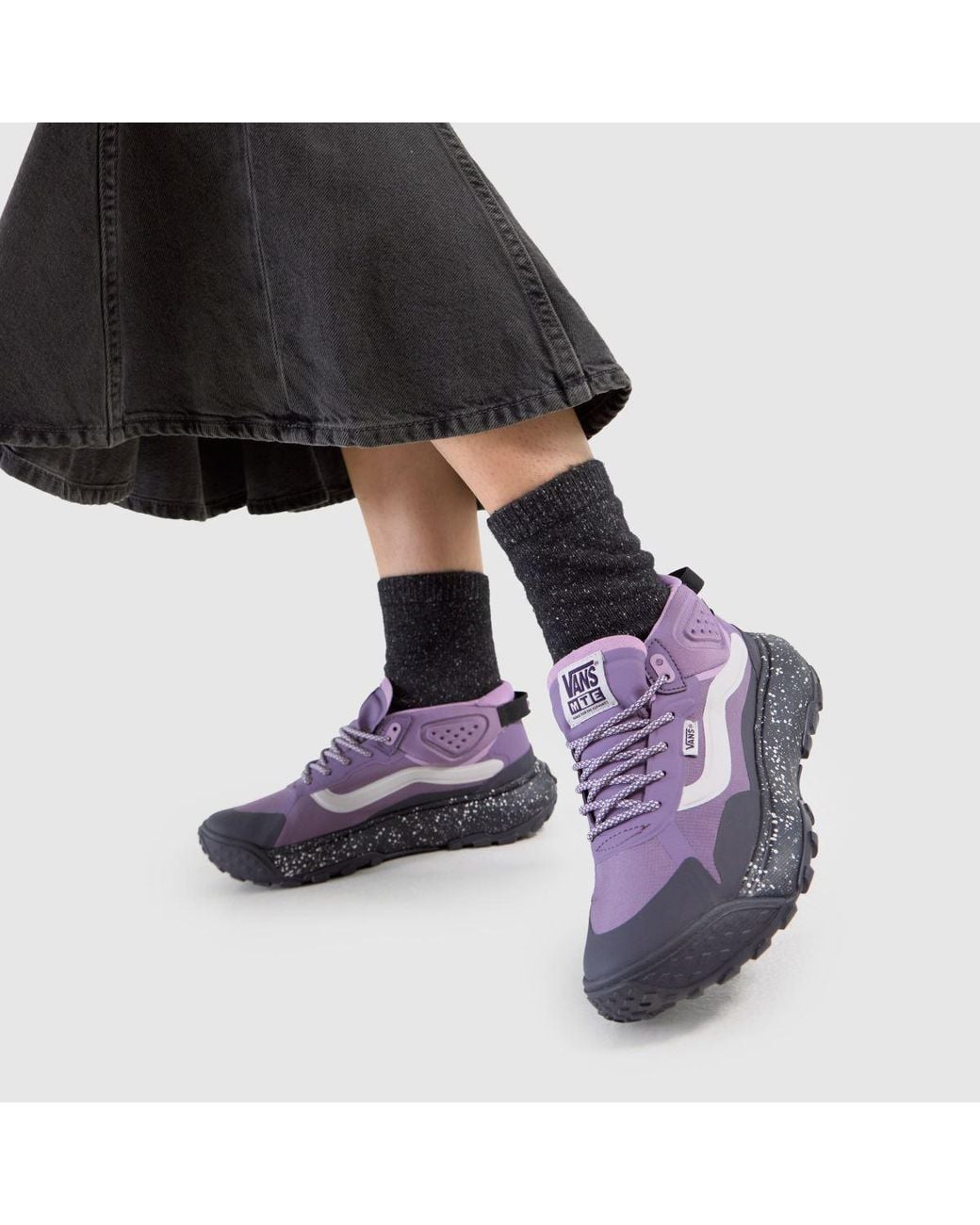 Vans Purple Mte Crosspath Mid Trainers