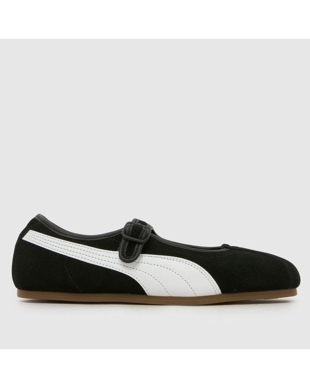 PUMA Black Tacklette Trainers