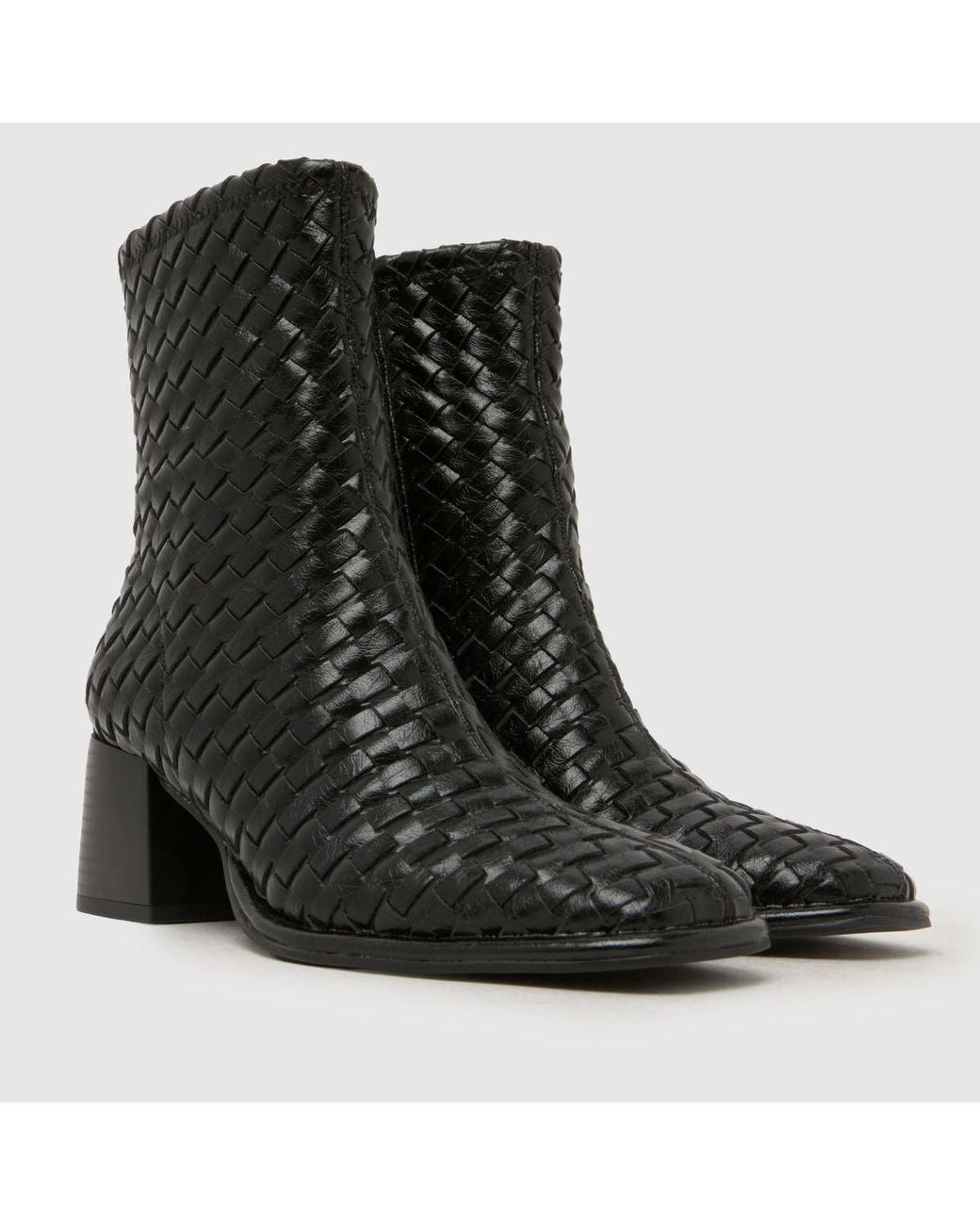 Schuh Black Bonnie Sock Boots