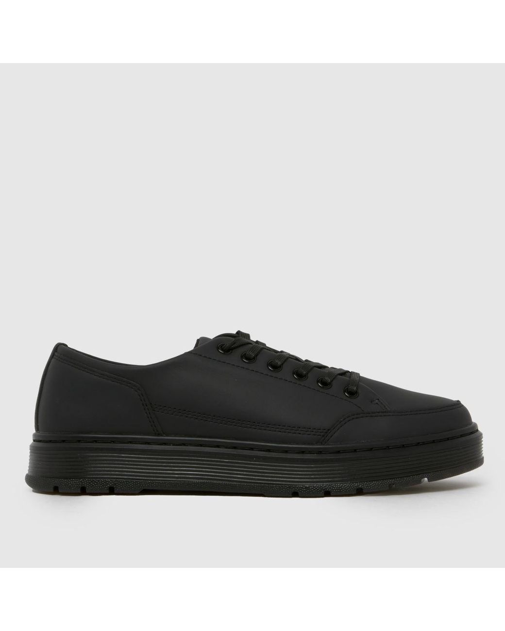 Dr. Martens Black Brookline Shoes for men