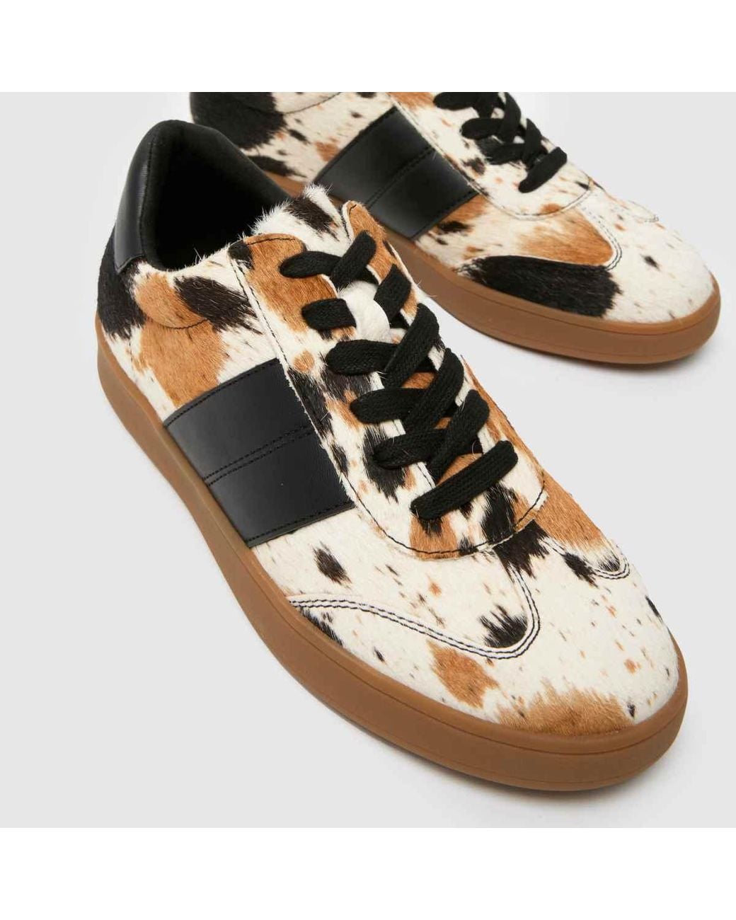 Schuh Brown Miley Leather Trainer Trainers