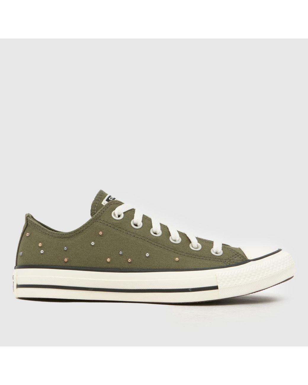 Converse Green All Star Ox Trainers