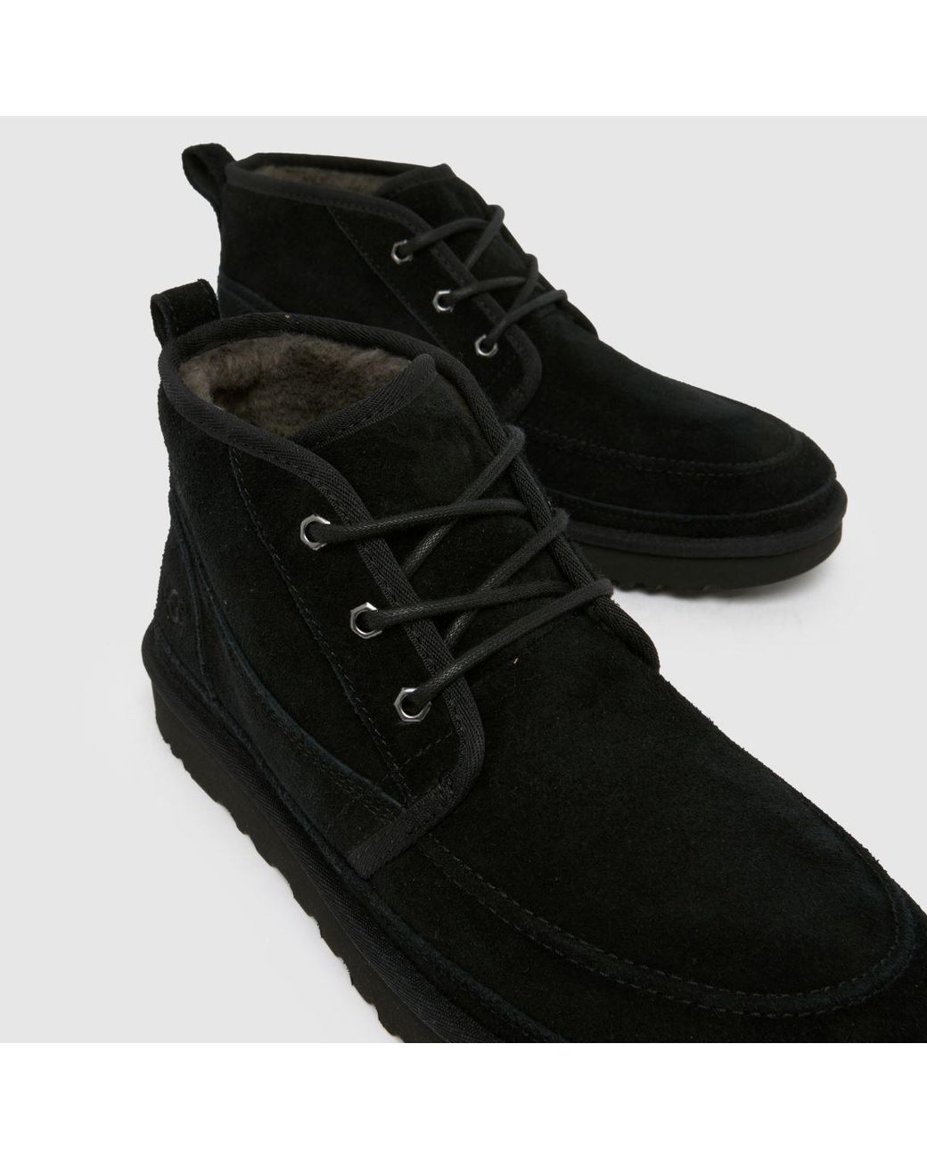 Ugg Black Nuemel Moc Boots for men