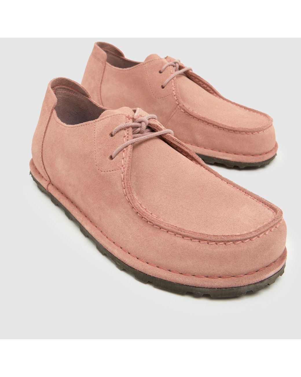 Birkenstock Pink Utti Lace Flats