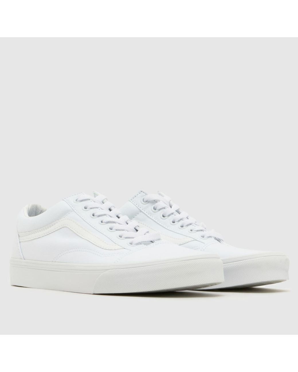 Vans White Old Skool Trainers for men