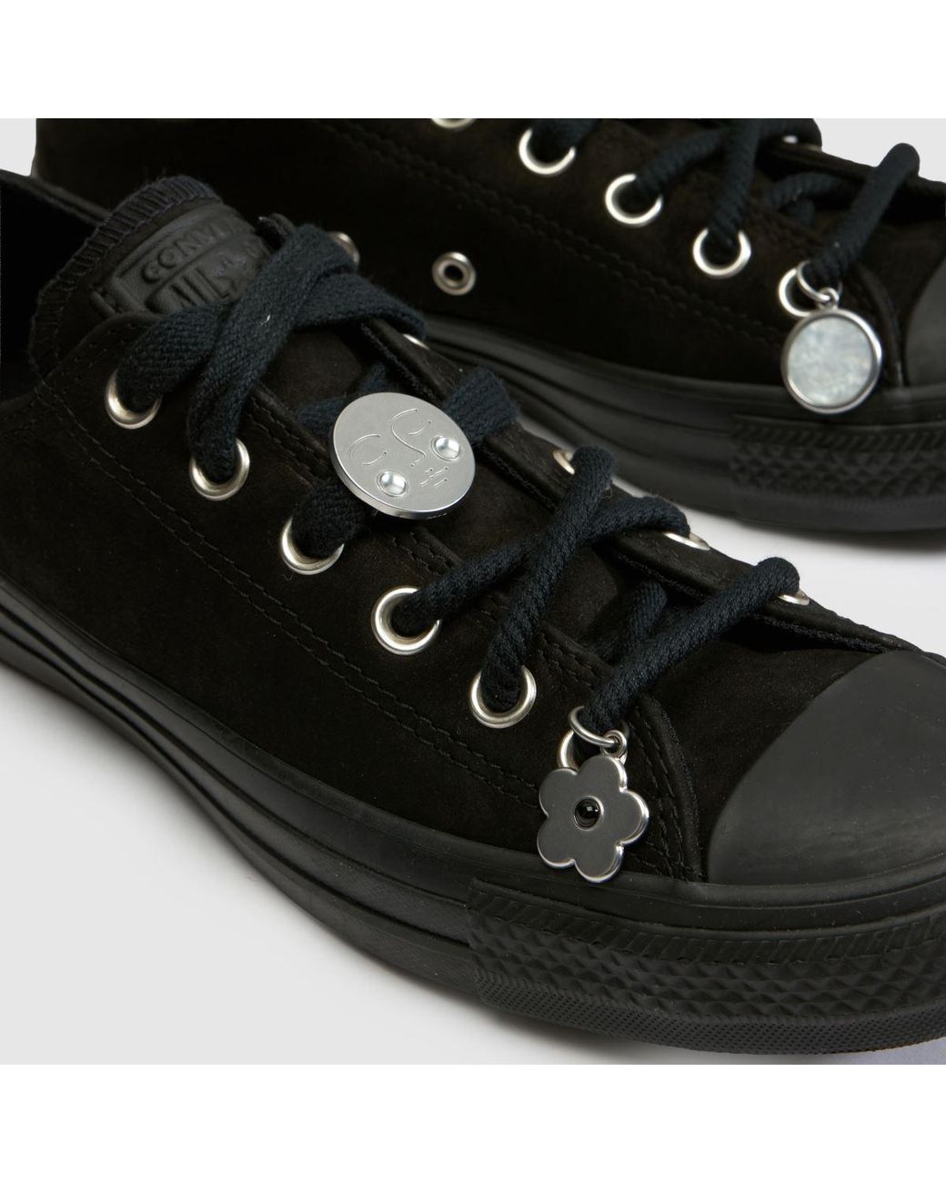 Converse Black All Star Ox Trainers