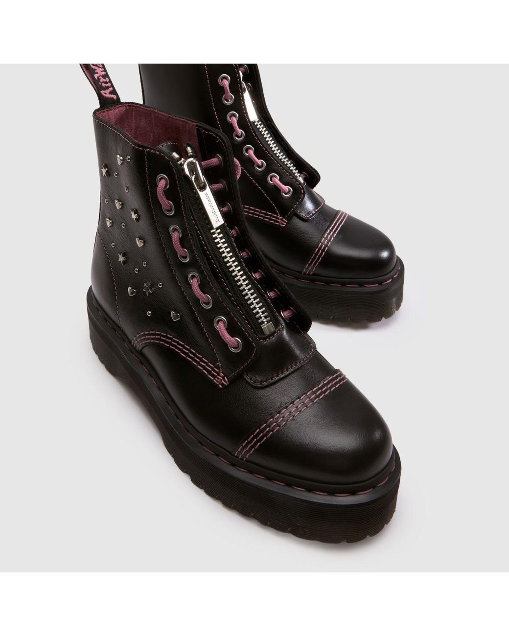 Dr. Martens Black Dr Martens Sinclair Zip Boots