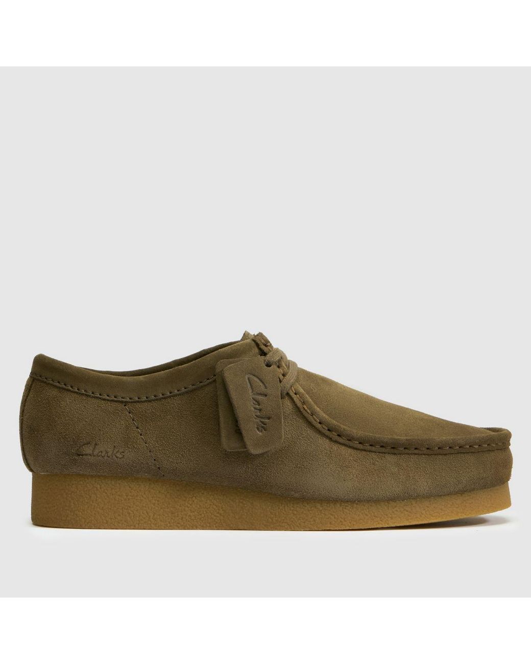 Clarks Brown Wallabee Evo Shoes for men