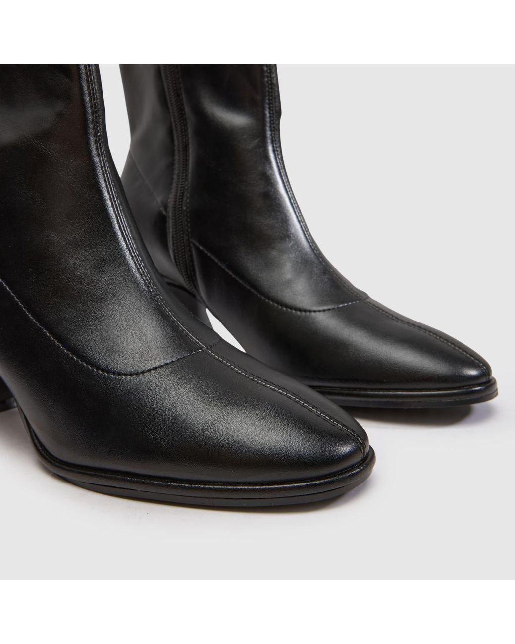 Schuh Black Brenna Sock Boots