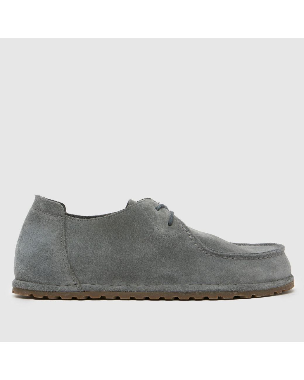 Birkenstock Gray Utti Lace Shoes for men