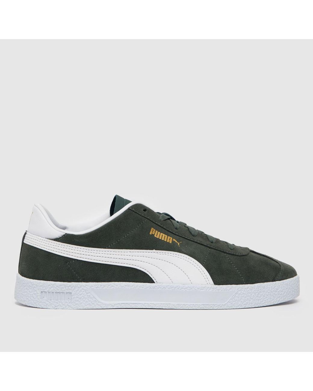 PUMA Suede Club Trainers in Khaki (Green) for Men | Lyst UK