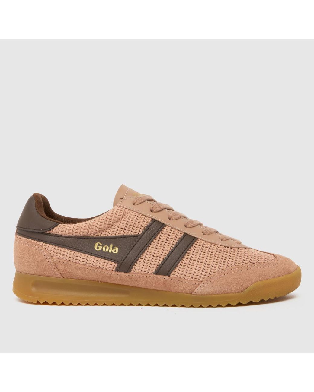 Gola Brown Tornado Zephyr Trainers
