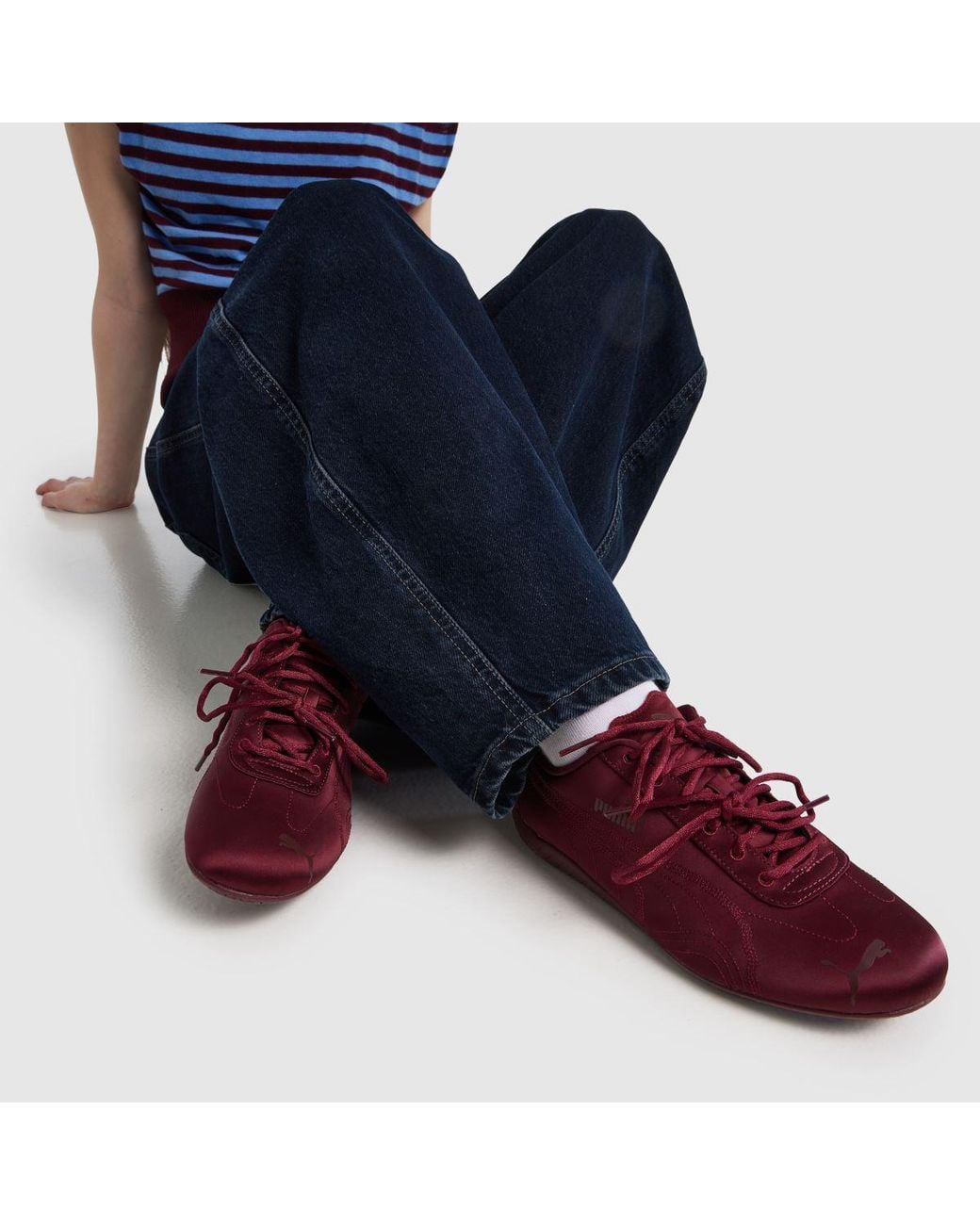 PUMA Red Speedcat Trainers