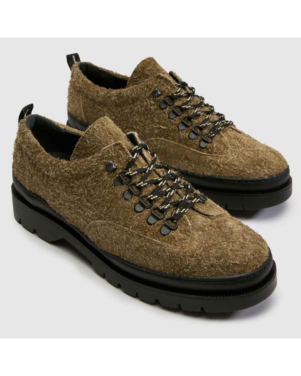 Kleman Brown Courrier 2 Fur Shoes for men