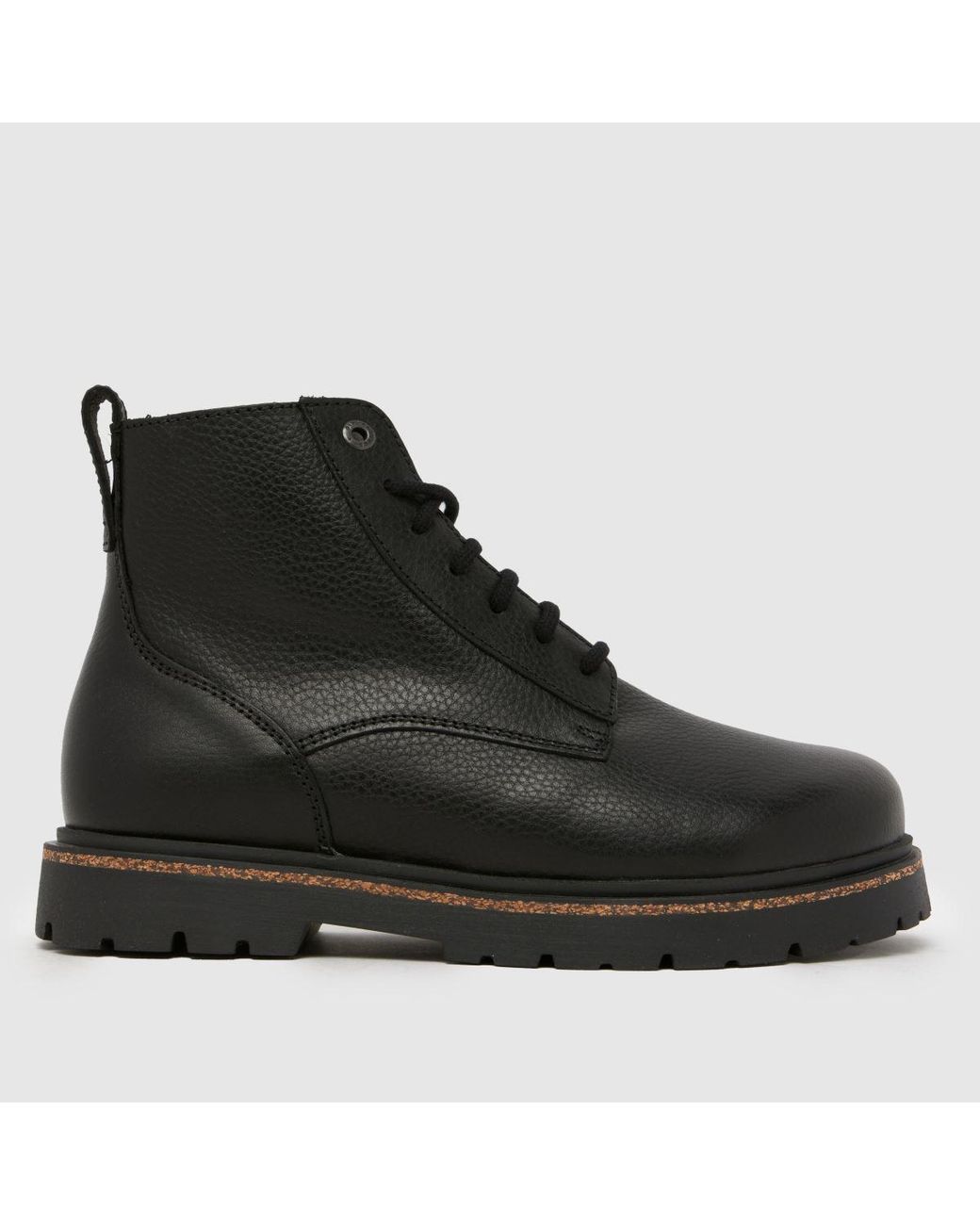 Birkenstock Black Highwood Lace Mid Boots