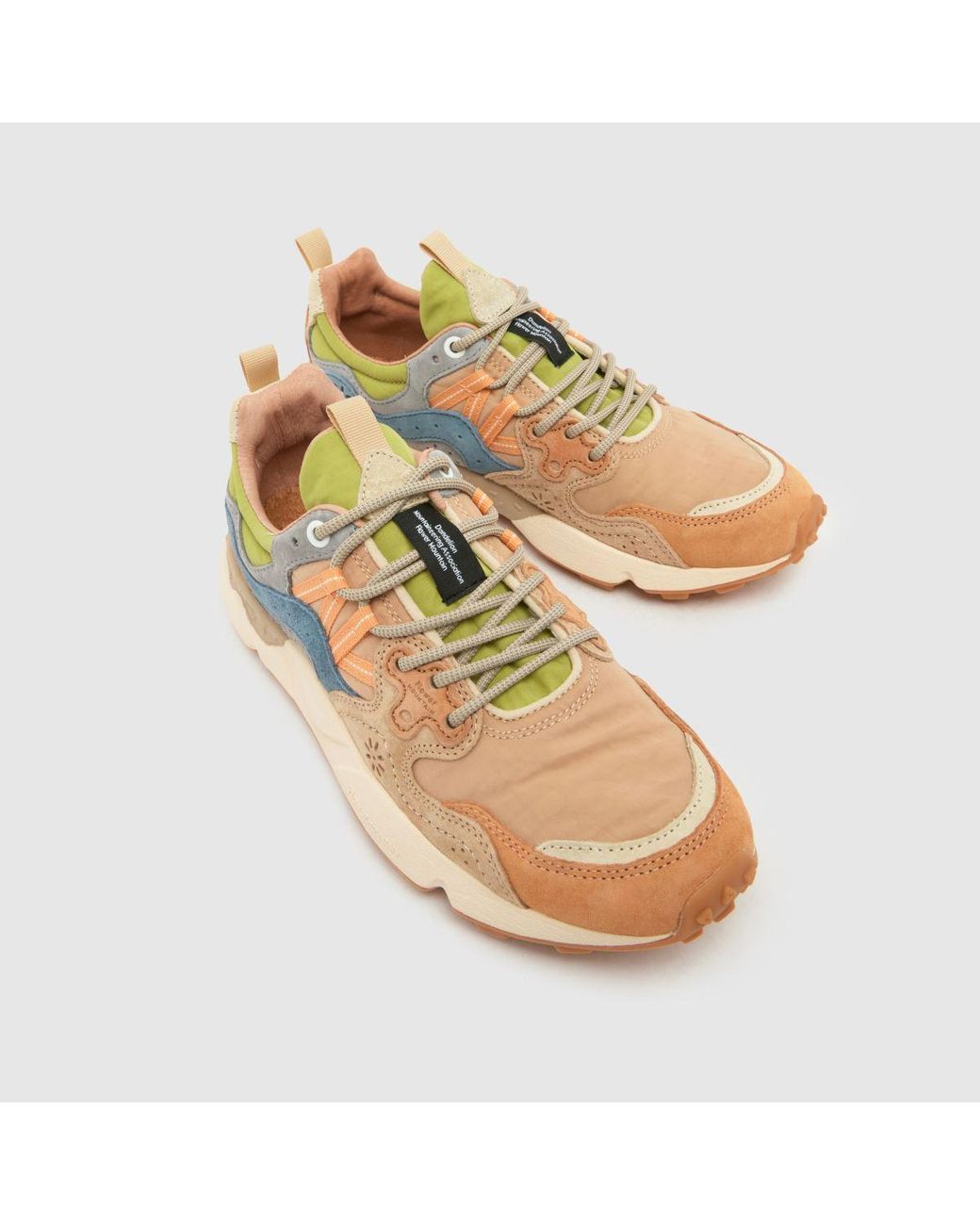 Flower Mountain Blue Yamano 3 Trainers